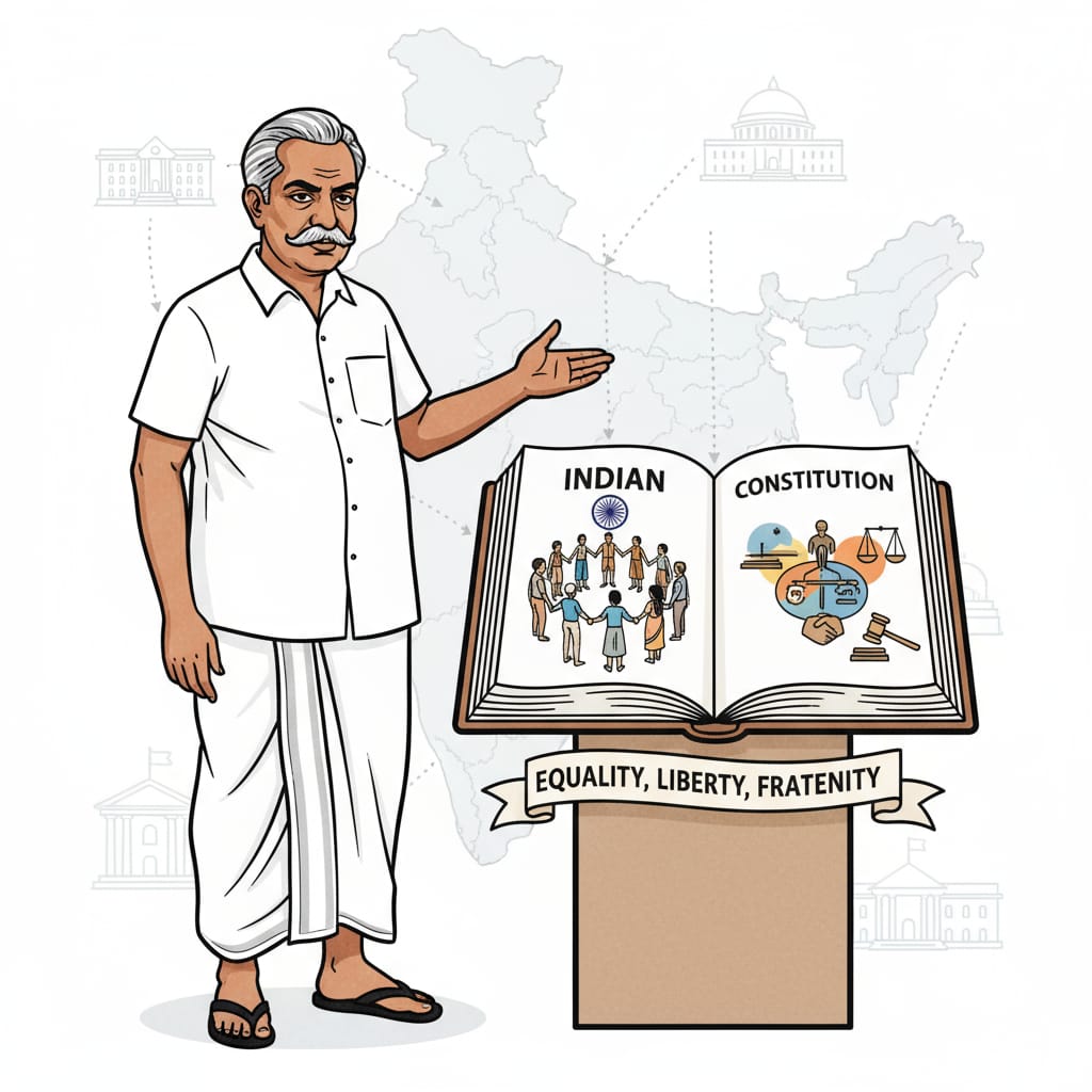 पेरियार ई. व्ही. रामास्वामी नायकर: एक द्रष्टा समाजसुधारक आणि भारतीय संविधानाचे अप्रत्यक्ष शिल्पकार